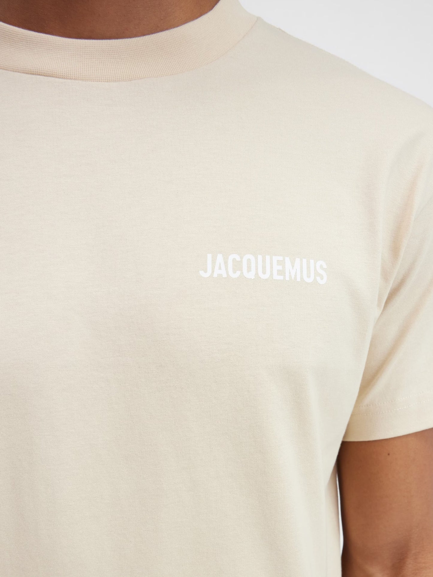 Jacquemus Le T-Shirt Light Beige BlankRoom