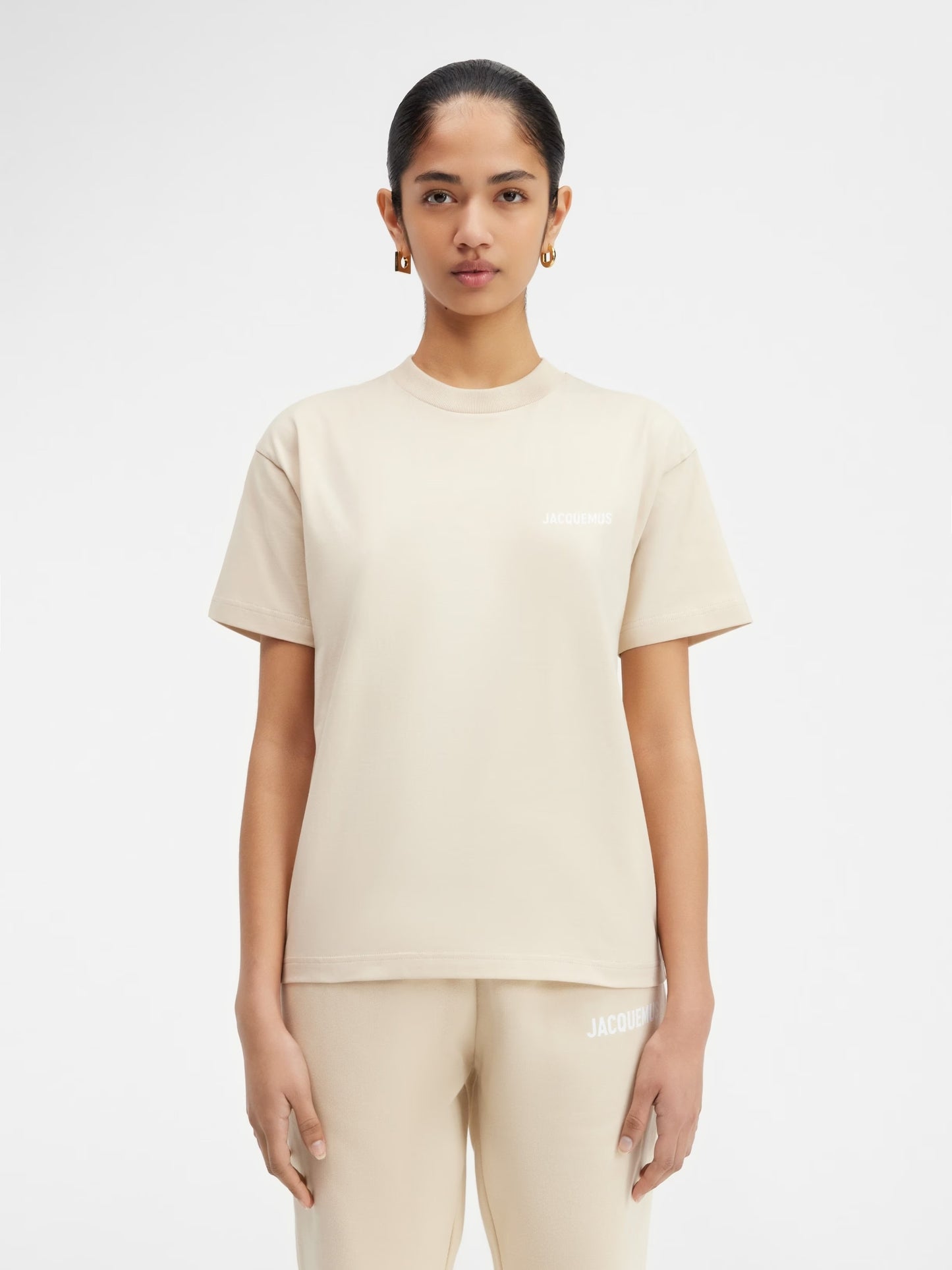 Jacquemus Le T-Shirt Light Beige BlankRoom