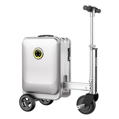 AIRWHEEL SE3S - BOARDABLE SMART-RIDING SUITCASE SILVER ( 20 INCHES )