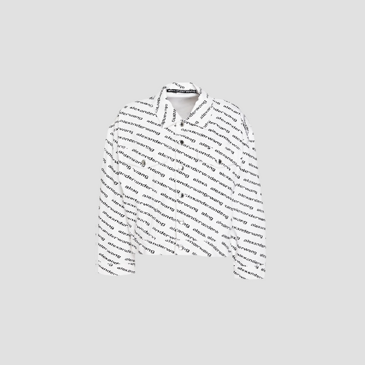 ALEXANDER WANG FALLING BACK JACKET WHITE 4DC1212891-985