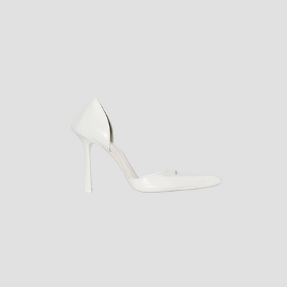 ALEXANDER WANG VIOLA 105 PUMPS IN WHITE 30122P022100