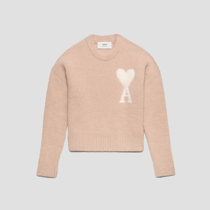 Ami De Coeur Brushed Alpaca Large Logo Sweater UKS025.KN0032 685