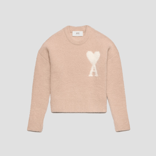Ami De Coeur Brushed Alpaca Large Logo Sweater UKS025.KN0032 685