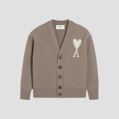 Ami De Coeur Ash/OffWhite Cardigan UKC090KN00900957