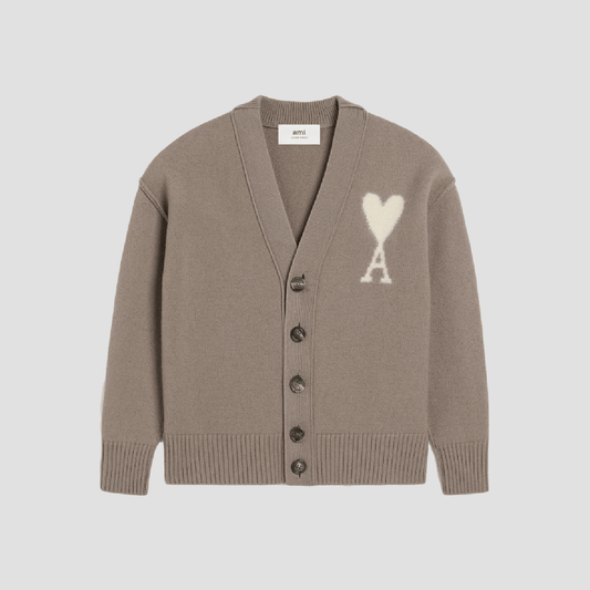 Ami De Coeur Ash/OffWhite Cardigan UKC090KN00900957