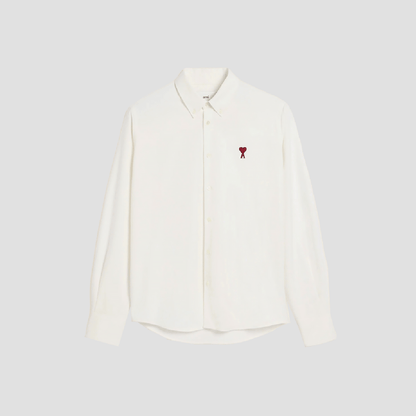 Ami De Coeur Button Down Boxy Fit Cotton Oxford Shirt BFUSH130.CO0031 168
