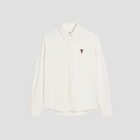Ami De Coeur Button Down Boxy Fit Cotton Oxford Shirt BFUSH130.CO0031 168