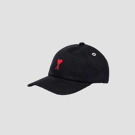 Ami De Coeur Embroidery Black Cap BFUCP006.CO0051 001