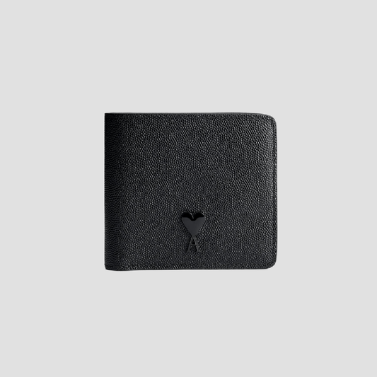 Ami de Coeur Folded Black Wallet USL012.830 001
