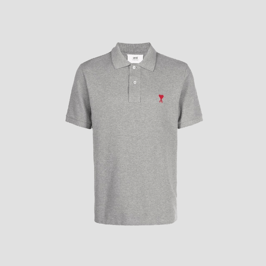 Ami De Coeur Grey Polo Shirt HPL001.760 055