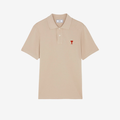 Ami De Coeur Light Beige Polo Shirt E21HJ207.760 250 