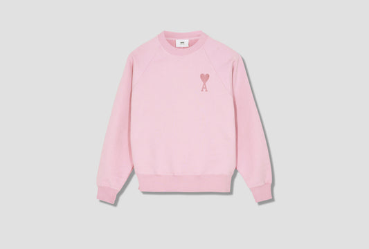 Ami De Coeur Pale Pink Small Logo Sweater USW002.747 655