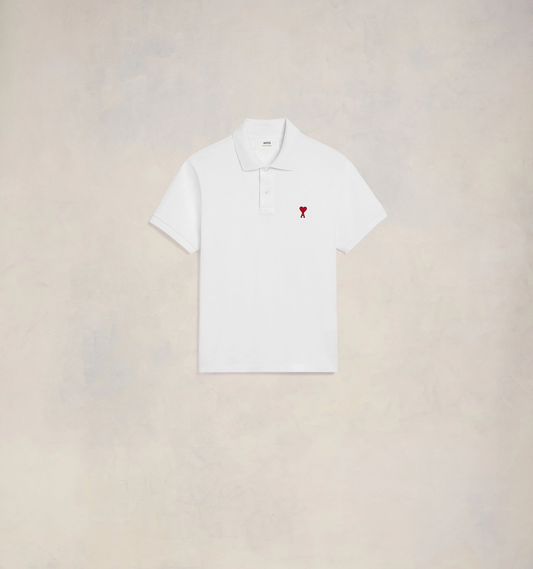 AMI DE COEUR POLO SHIRT WHITE BFHPL001.760 100