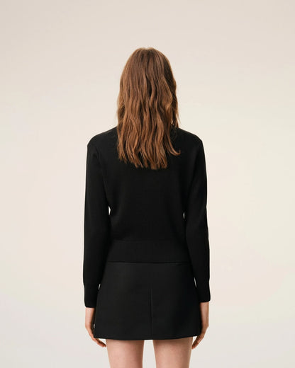 mặt đằng sau lưng áo