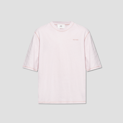 Ami Fade Out Pink Oversize T-Shirt UTS016.JE0051 679