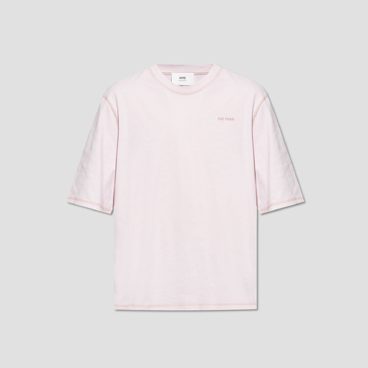 Ami Fade Out Pink Oversize T-Shirt UTS016.JE0051 679