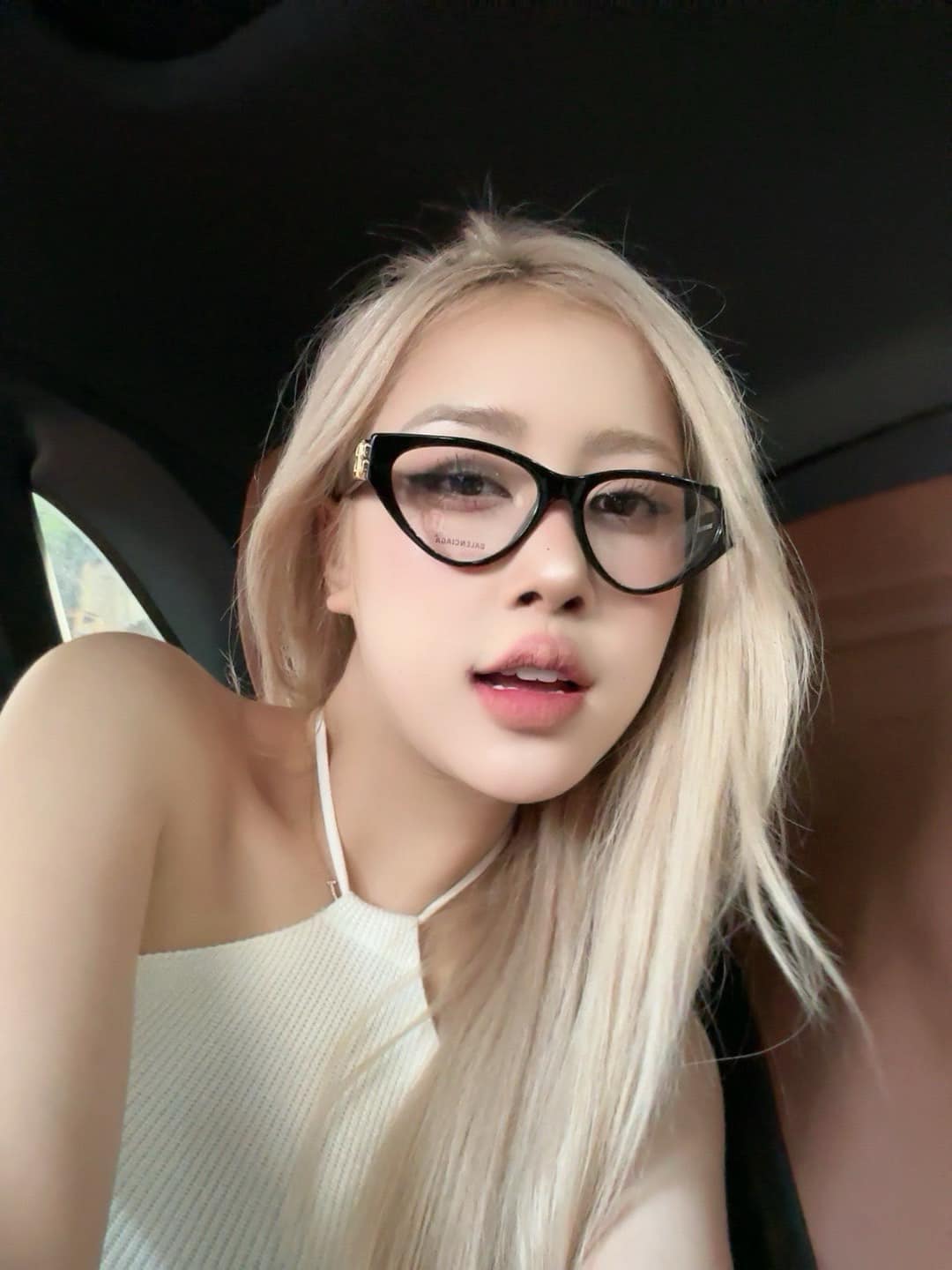 nữ đeo kính BALENCIAGA BB0172O 001 BUTTERFLY EYEGLASSES DYNASTY