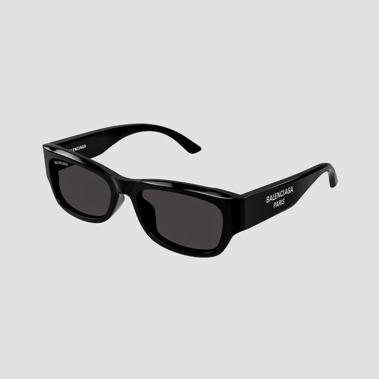 Balenciaga BB0390SK 001 Black Square Sunglasses