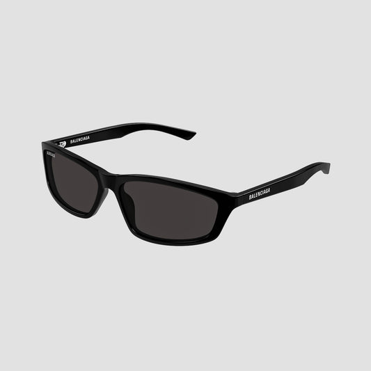 Balenciaga BB0401S 001 Black Bat-Wing Sunglasses
