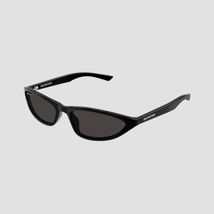 Balenciaga BB0402S-001 Black Cat-Eye Sunglasses