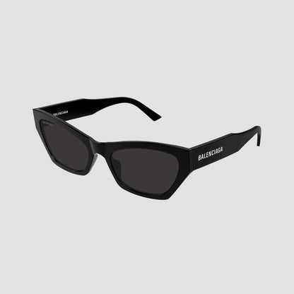 Balenciaga BB0447S Black Cat-Eye Sunglasses