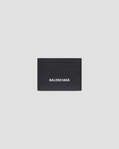 BALENCIAGA CASH CARD HOLDER IN BLACK/WHITE 5943091IZI31090