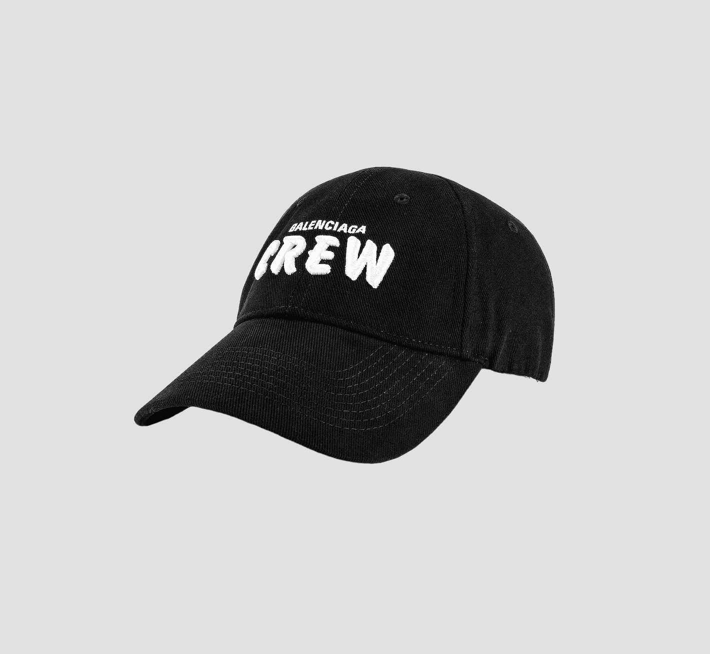 Balenciaga White Cotton Cap (Baseball Hat) main image 0