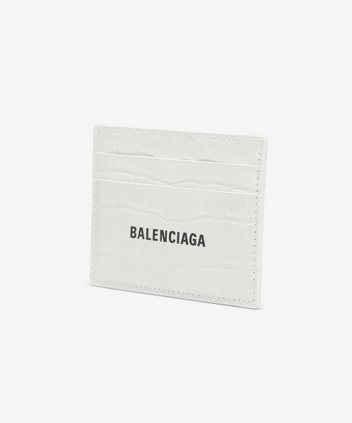 BALENCIAGA CROCODILE-EMBOSSED CARD HOLDER IN WHITE 5943091ROP39060 authentic tại hà nội, sài gòn, tp hcm, việt nam.