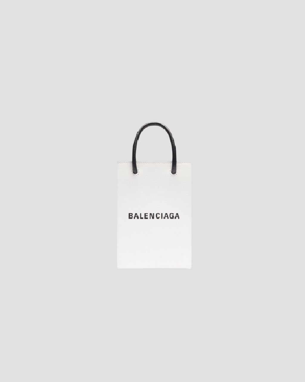 BALENCIAGA MINI SHOPPING BAG IN WHITE 5938260AI2N9000