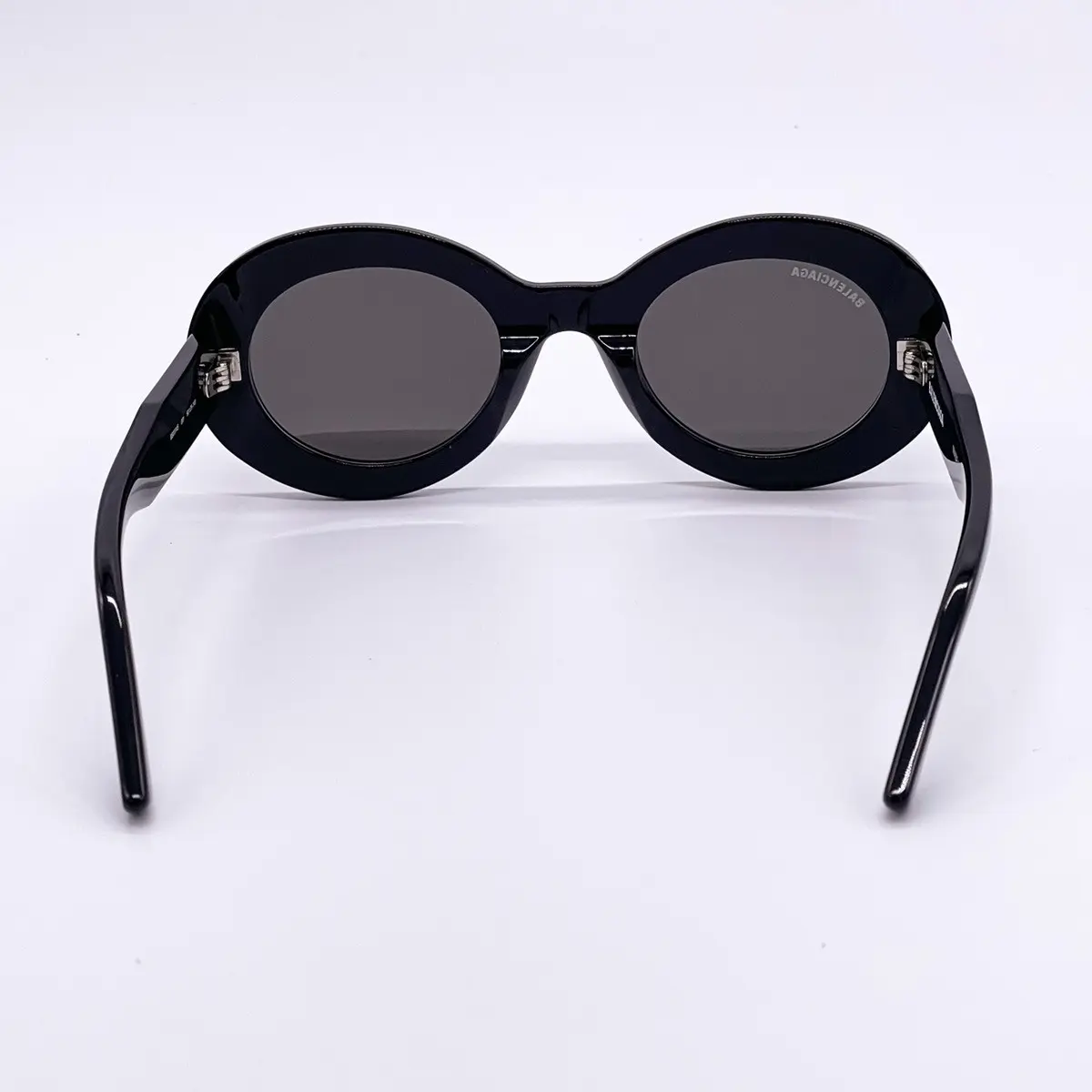 kính râm BALENCIAGA ROUND ACETATE SUNGLASSES IN BLACK BB0074S 001 hàng hiệu authentic tại hà nội, sài gòn, tp hcm, việt nam.