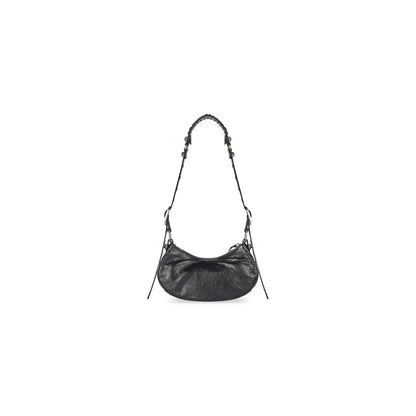 túi xách BALENCIAGA WOMEN'S LE CAGOLE XS SHOULDER BAG IN BLACK 23FW 6713091VG9Y1000 authentic blankroom hà nội, sài gòn, tphcm, việt nam