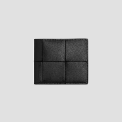 Bottega Veneta Cassette Bi-Fold Wallet Black 649603VBWD28803