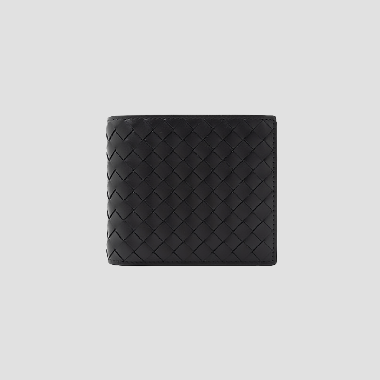 Bottega Veneta Intrecciato Bifold Wallet Black 113993V47W11000