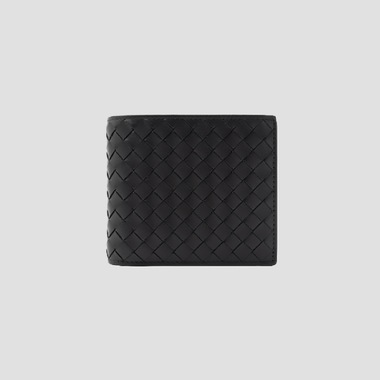 Bottega Veneta Intrecciato Bifold Wallet Black 113993V47W11000