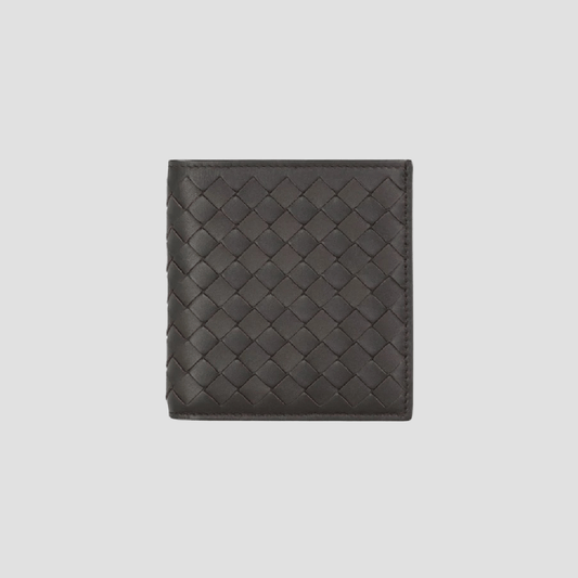 Bottega Veneta Intrecciato Piccolo Slim Bi-Fold Wallet Brown 222338V46512006