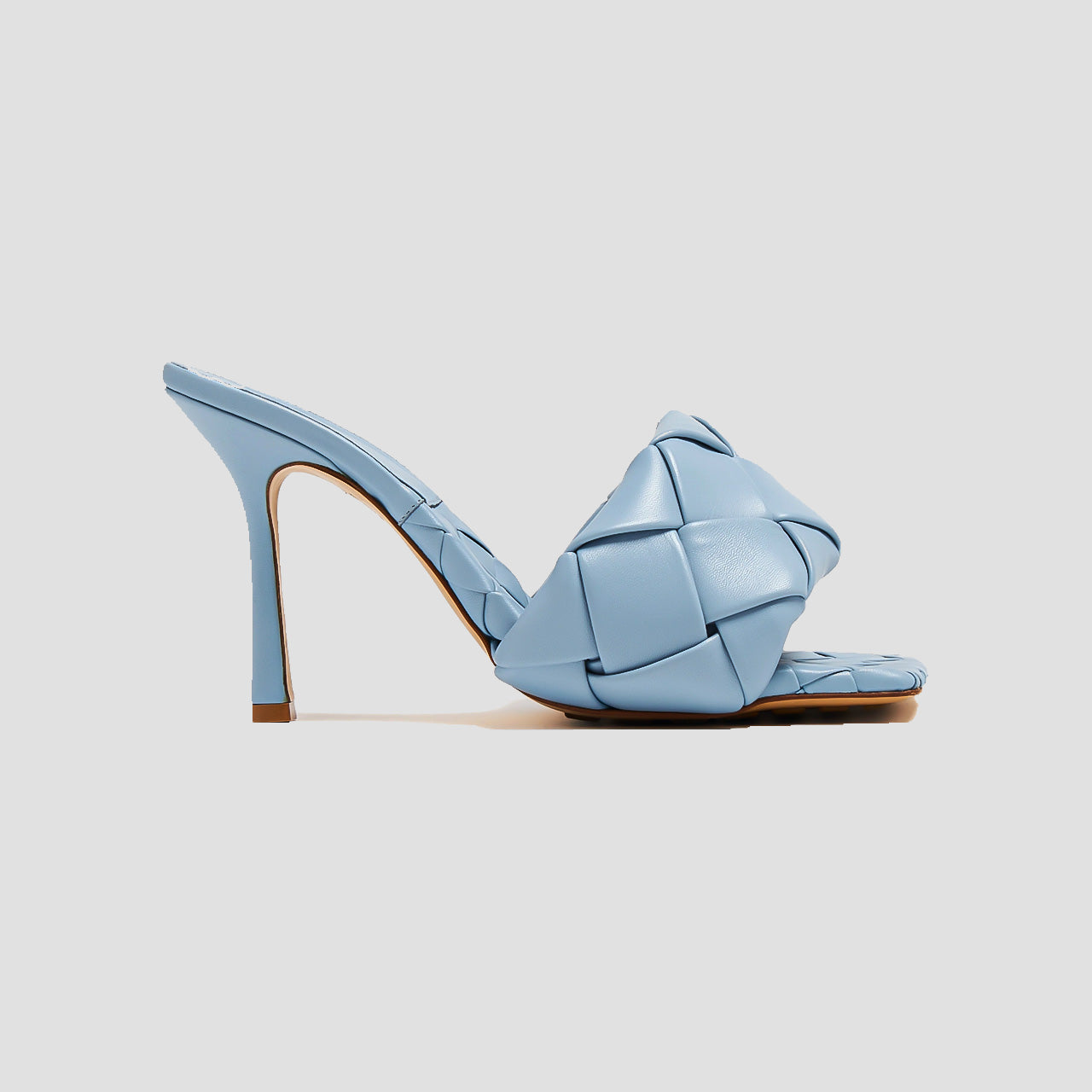 Bottega Veneta Lido Mule Pale Blue 608854VBSS04335