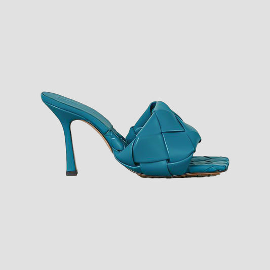 Bottega Veneta Lido Mule Vintage Blue 608854VBSS04335