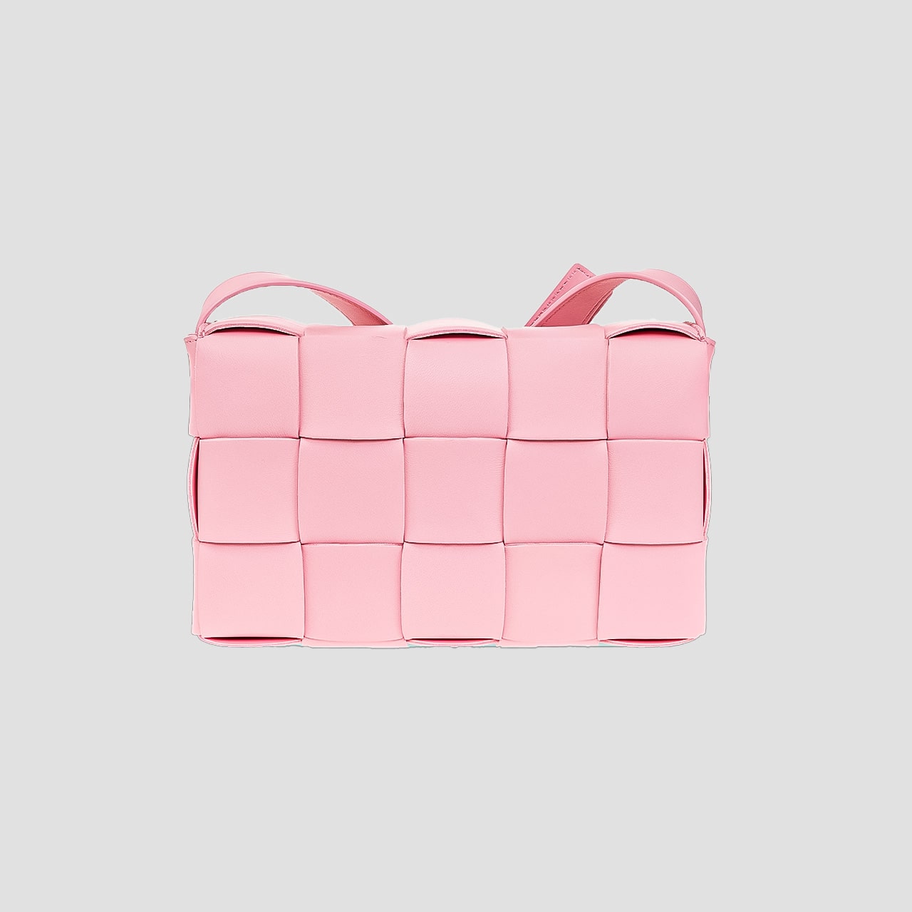 Bottega Veneta Small Cassette Shoulder Bag Pink 578004VMAY15832