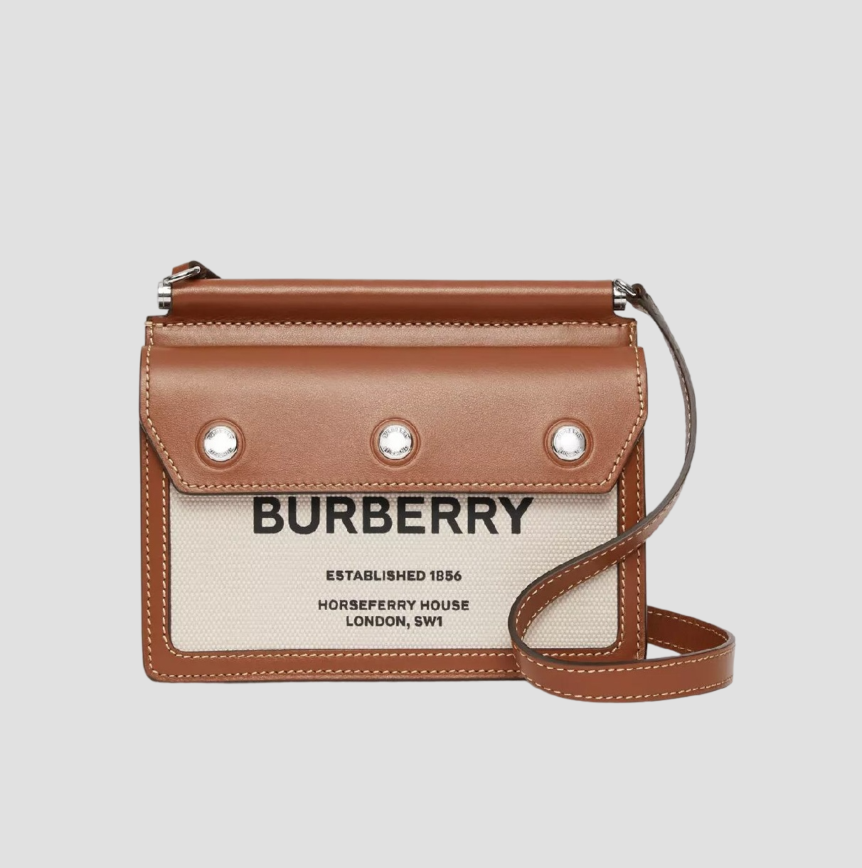 BURBERRY BAG TITLE HORSEFERRY PRINT MINI CROSSBODY 80146111