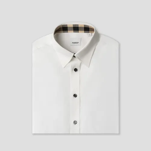 áo sơ mi Burberry Brit Cambridge Aboyd White Shirt 8066768 authentic tại blankroom hà nội, việt nam