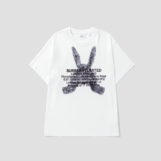 Burberry Calvin T-Shirt In White 8049565