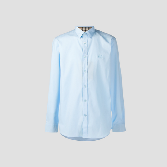 Burberry Cambridge Aboyd Long-Sleeve Shirts In Pale Blue 80667661