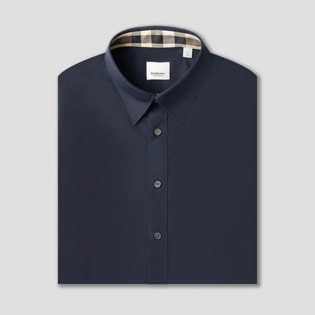 áo sơ mi nam BURBERRY CAMBRIDGE ABOYD NAVY SHIRT 8066765 authentic tại sài gòn, tp hcm