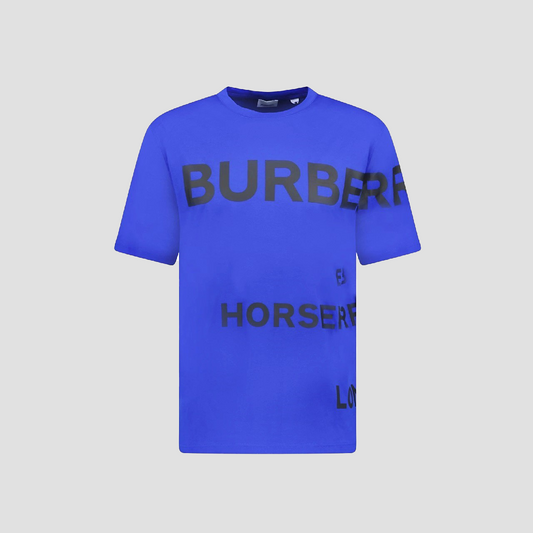 Burberry Carrick Horseferry T-Shirt In Blue 80847351