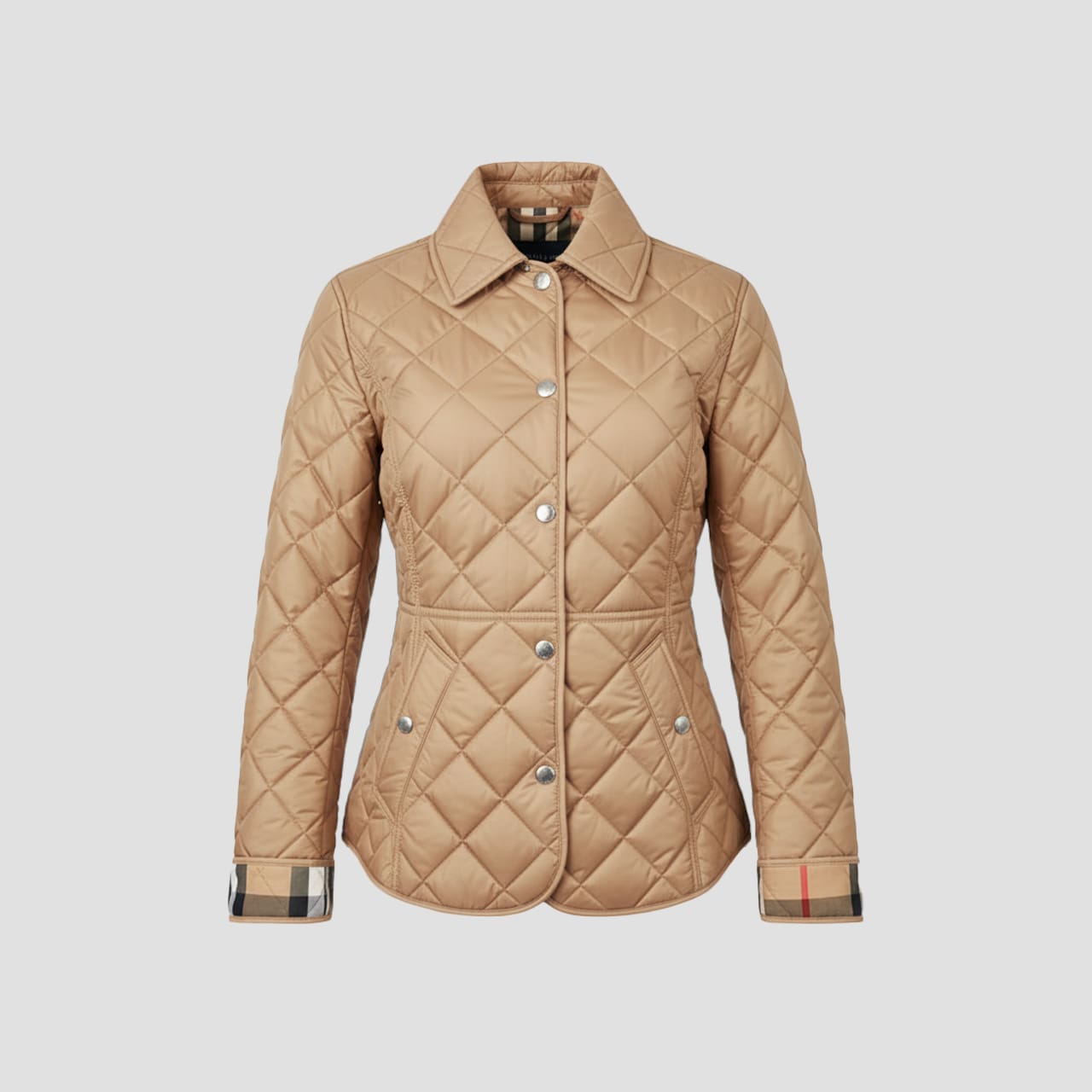 Burberry Cawthorne Quilted Jacket Beige 81114601