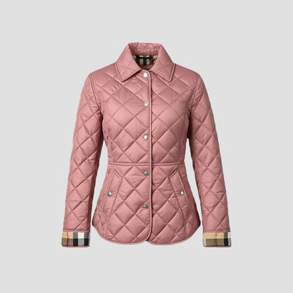 Burberry Cawthorne Quilted Jacket Pink 81114581