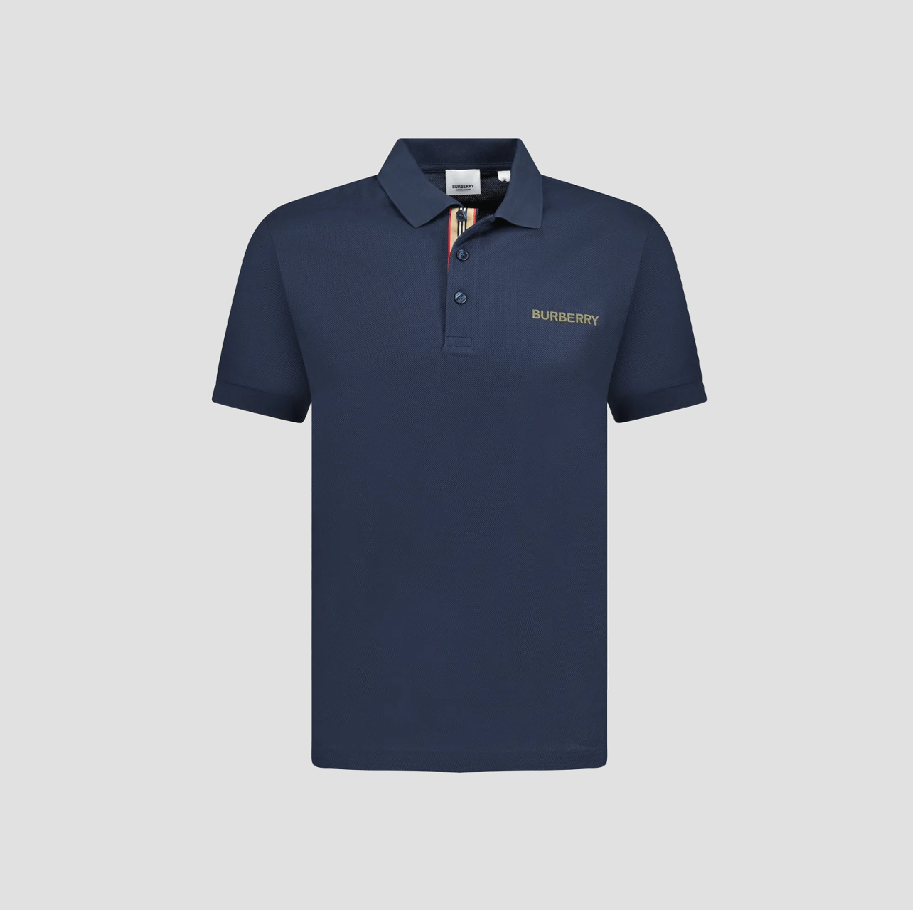 Burberry Hartford Polo In Navy 8084437