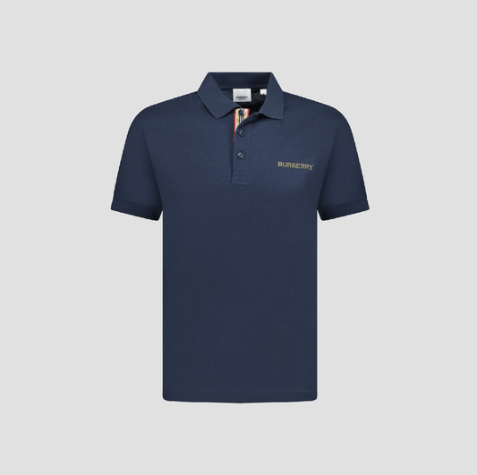 Burberry Hartford Polo In Navy 8084437
