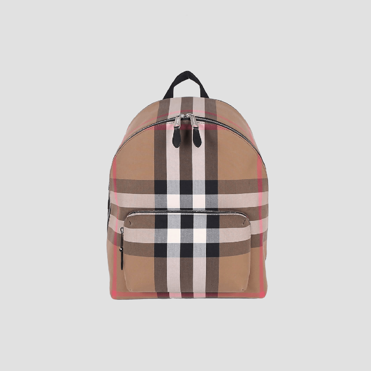 Burberry Jeff Canvas Backpack Brown 80845501