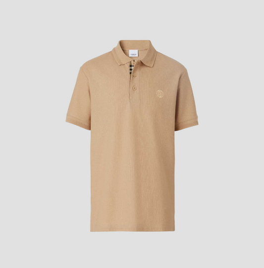 BURBERRY LOGO-EMBOIRDERED CIRCEL TB IN BEIGE 8057088